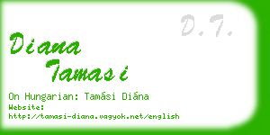 diana tamasi business card